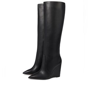 Michael Kors Isra Wedge Boots Size 6